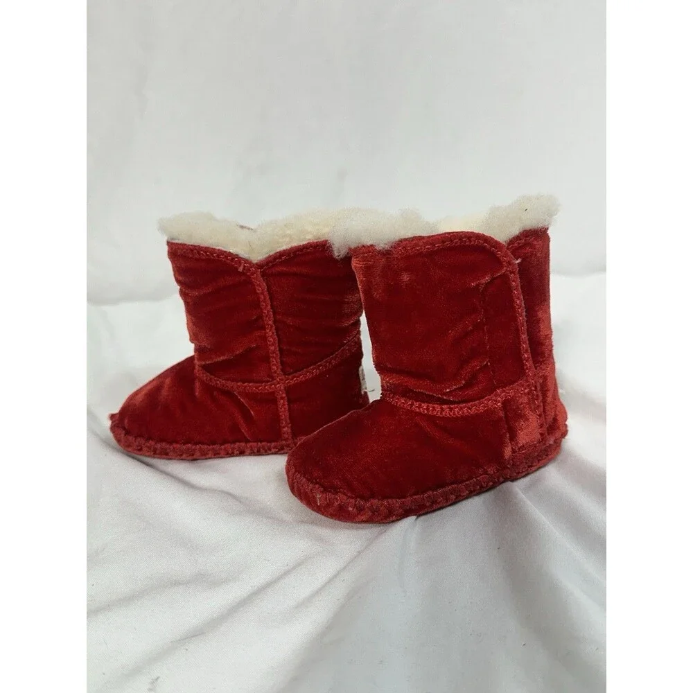 UGG Boots Red Baby Girl 0/1 Winter Boots Infant Footwear